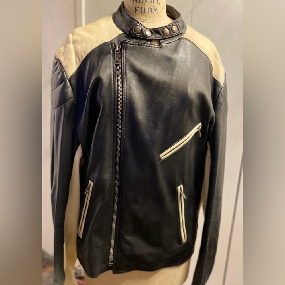 RALPH LAUREN PURPLE LABEL BIKER JACKET SIZE CXL